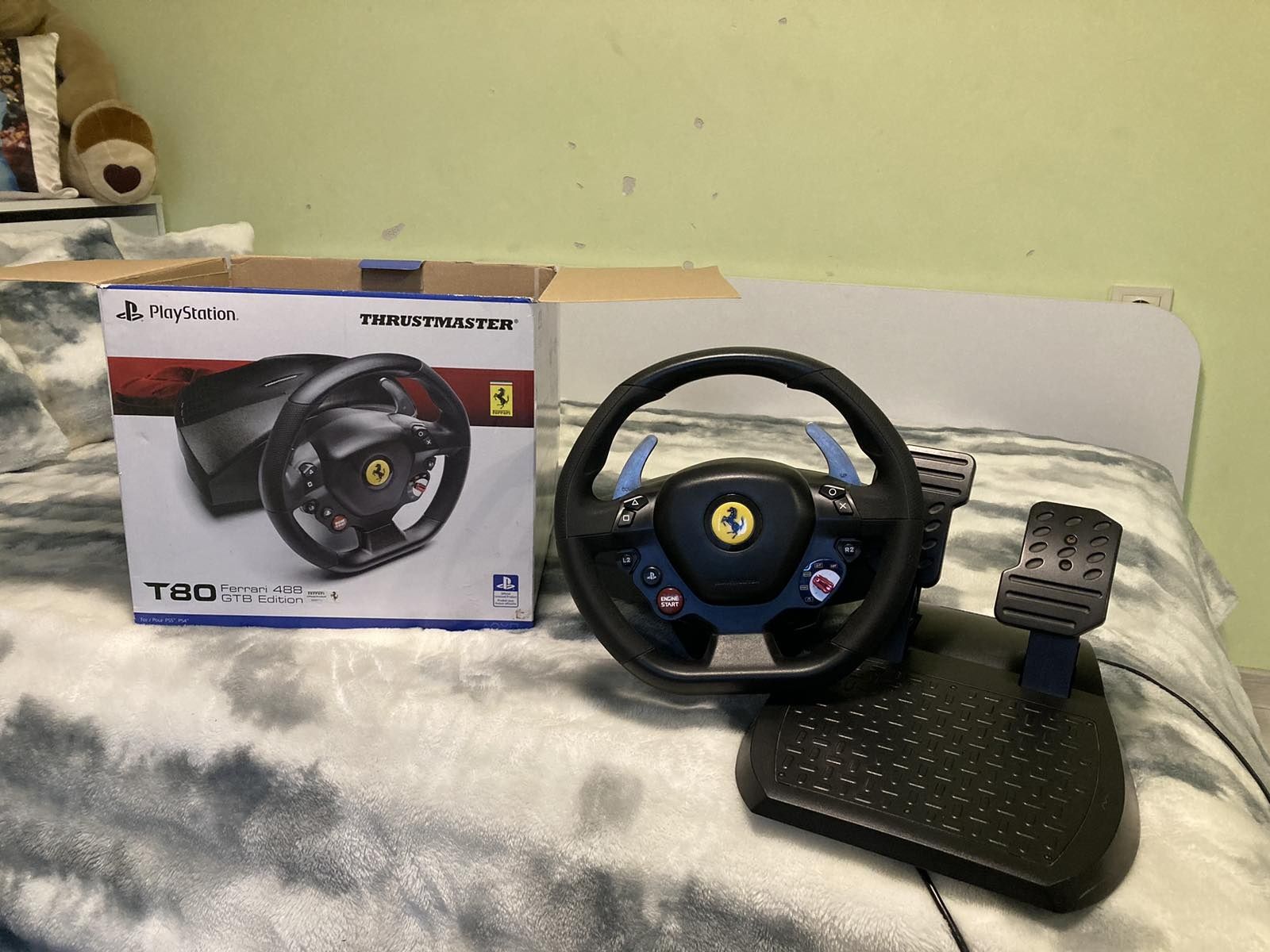 Волан с педали Thrustmaster T 80