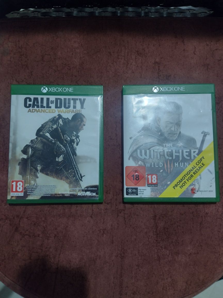 CALL of DUTY advanced warfare и The Witcher за Xbox one