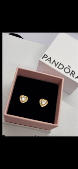 Пандора Pandora обеци