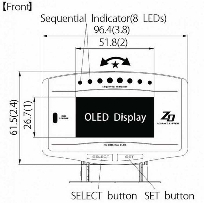 Defi Advance ZD 10 in 1 електронен уред