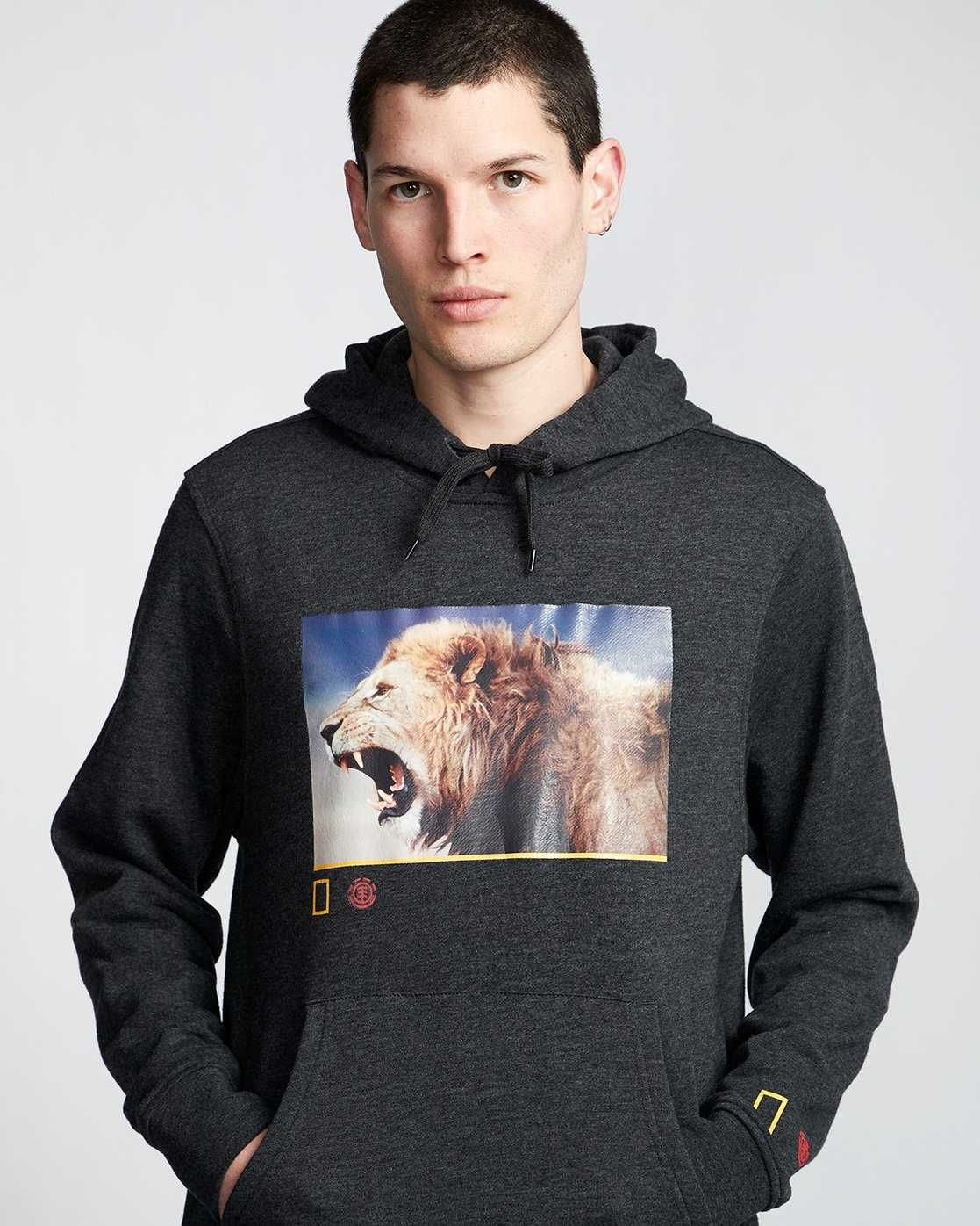 НОВ Element x National Geographic Hoody ОРИГИНАЛЕН мъжки суичър - M