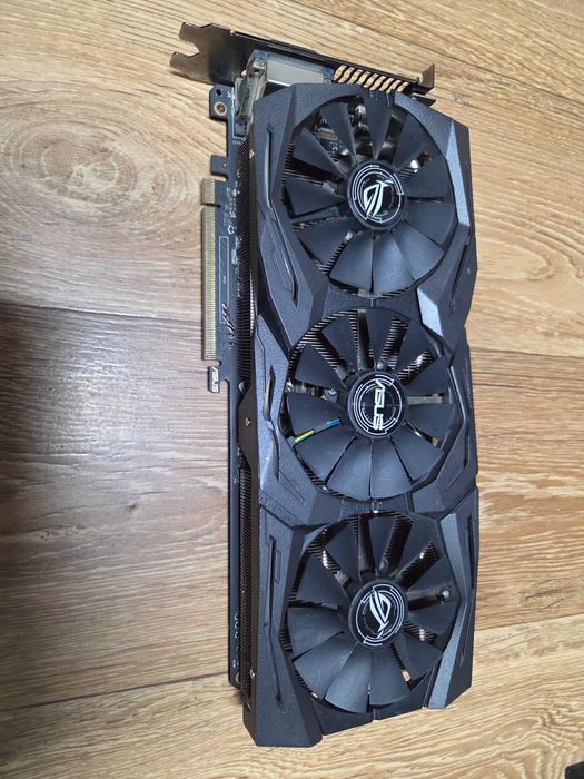 Видеокарта GF GTX1080 8Gb GDDR5X 256bit Asus Strix