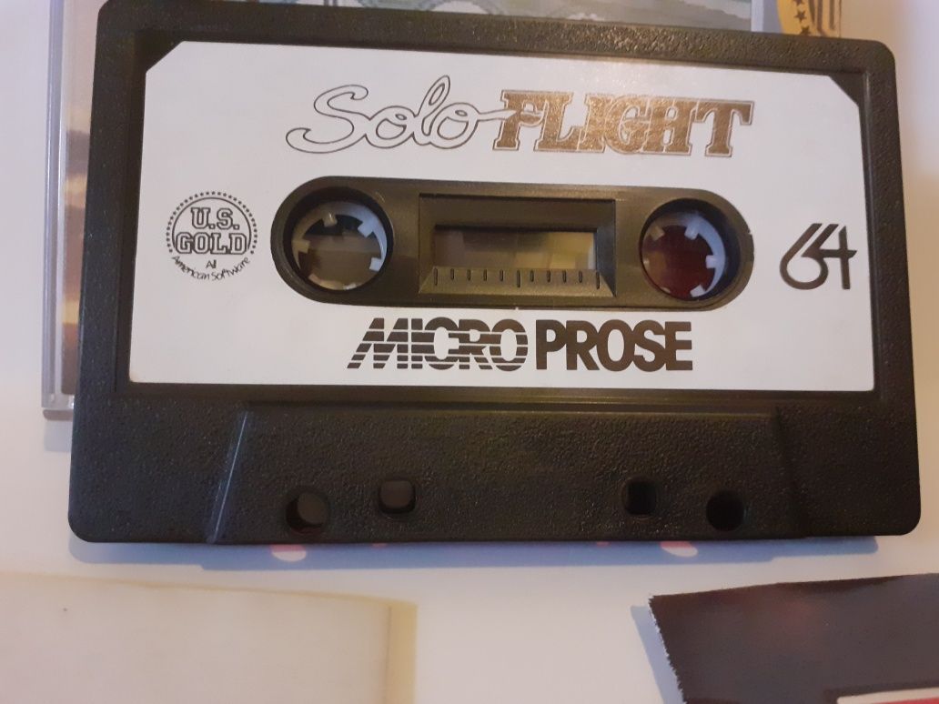 Solo Flight 2nd Edition Commodore C64 Vintage