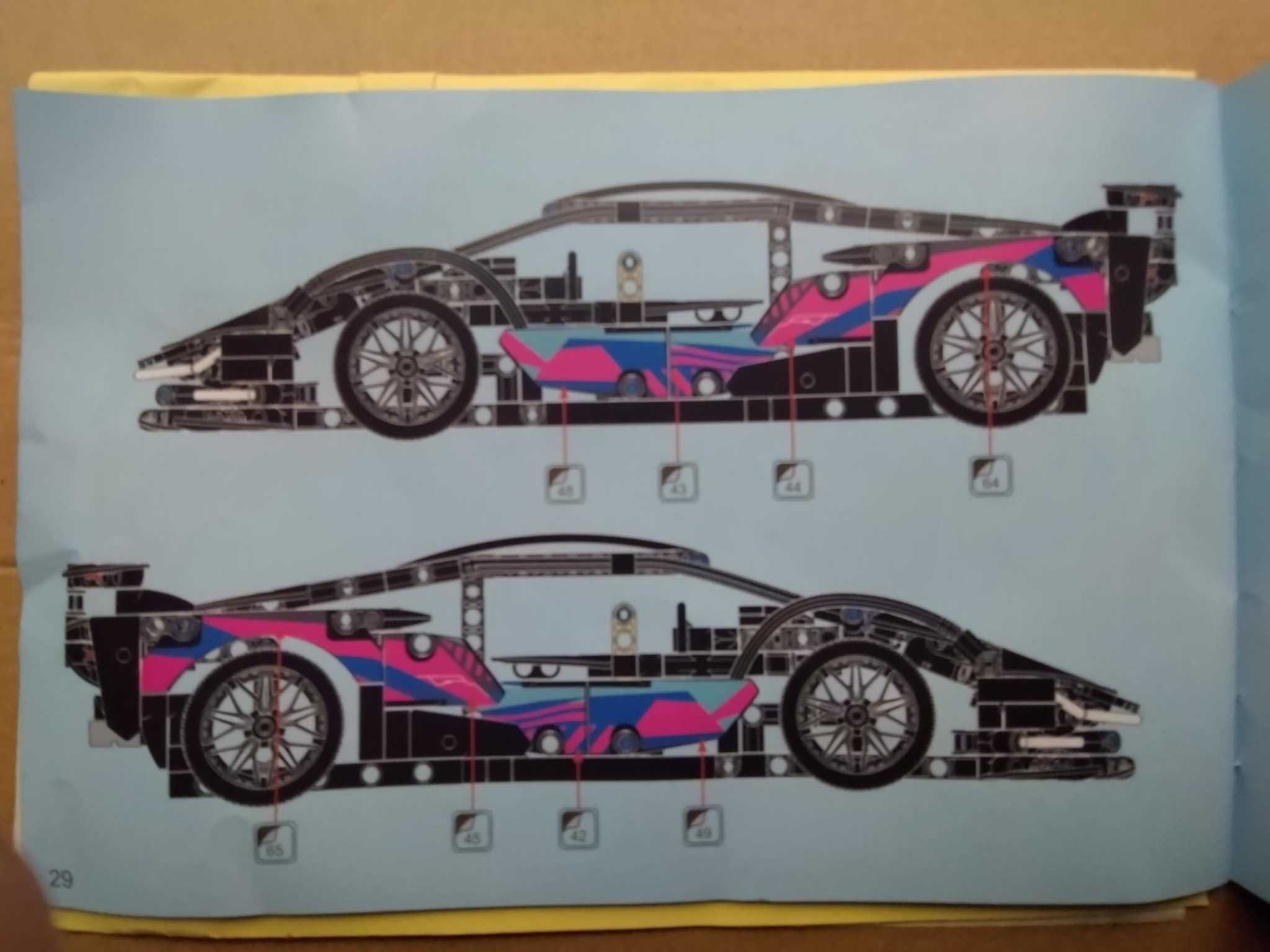 NEW Masina Sian Sc 1:14 Car Brick Cyberpunk Type Lego 1000+ pcs