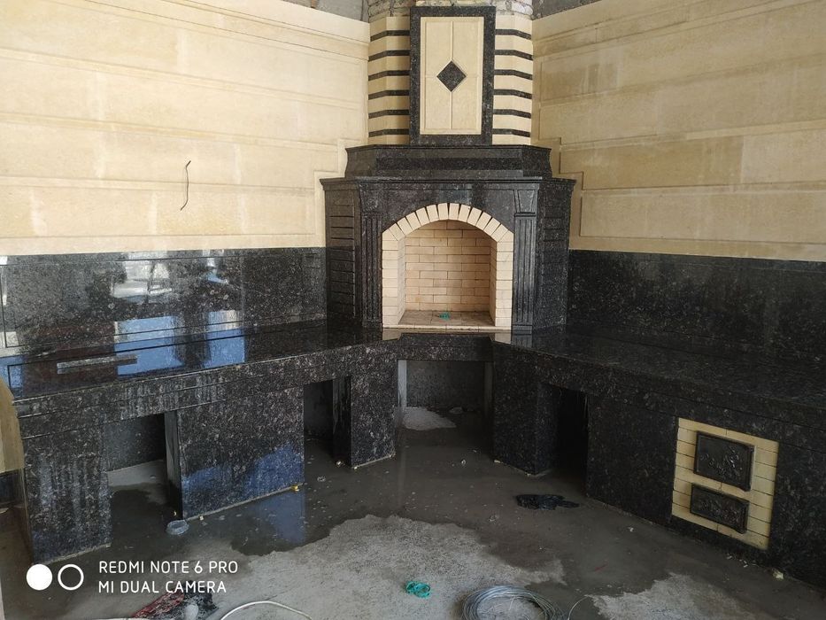 Летние кухни, камины, водопады,фонтаны