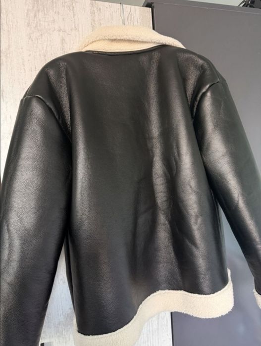 Кожено топло яке