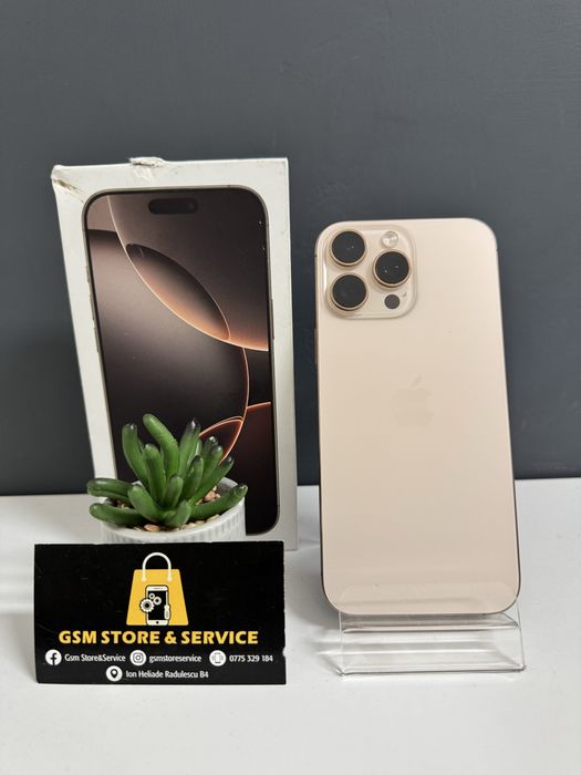 Iphone 16 Pro Max 256Gb Desert Titanium Garantie Gsm Store&Service