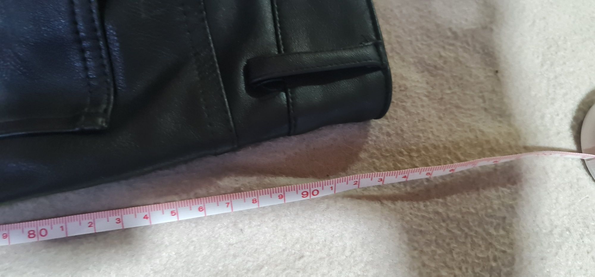 Pantaloni piele  ecologica H & M mărimea 40