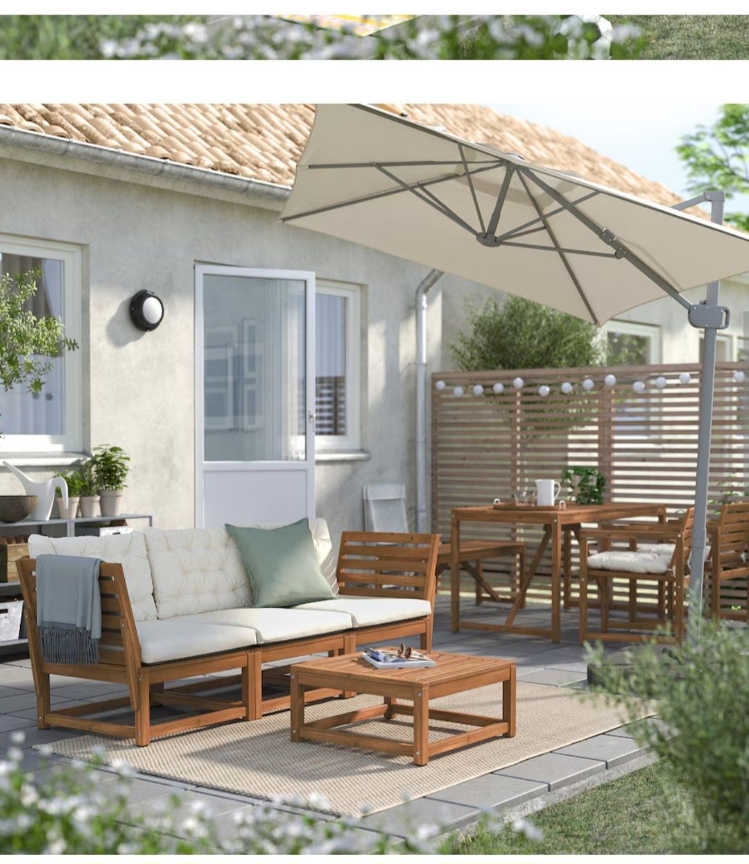 Umbrelă grădină nouă 300x200
