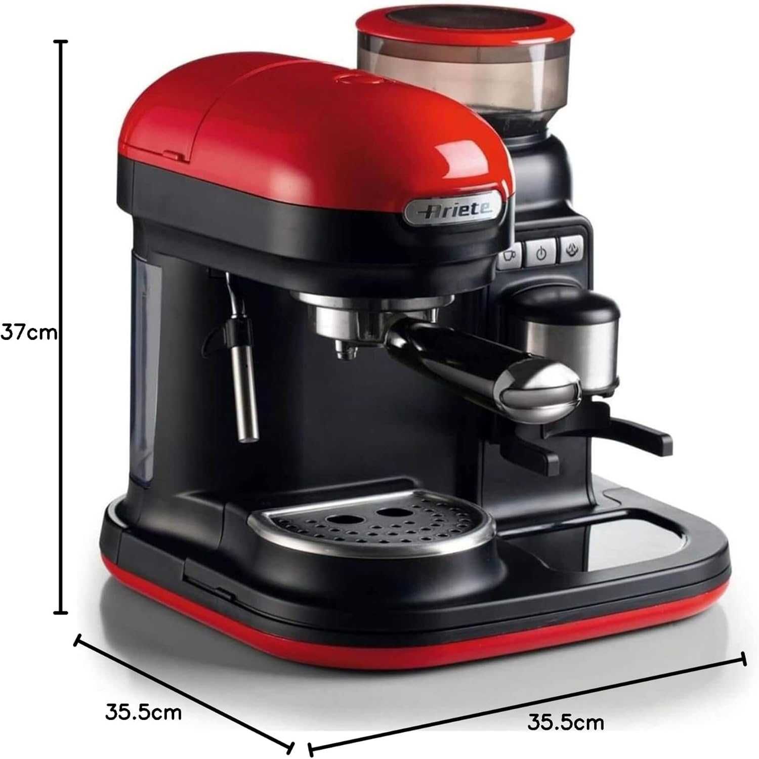 Кафемашина Ariete ESPRESSO MODERNA, Вградена мелачка, 15bar, НОВО