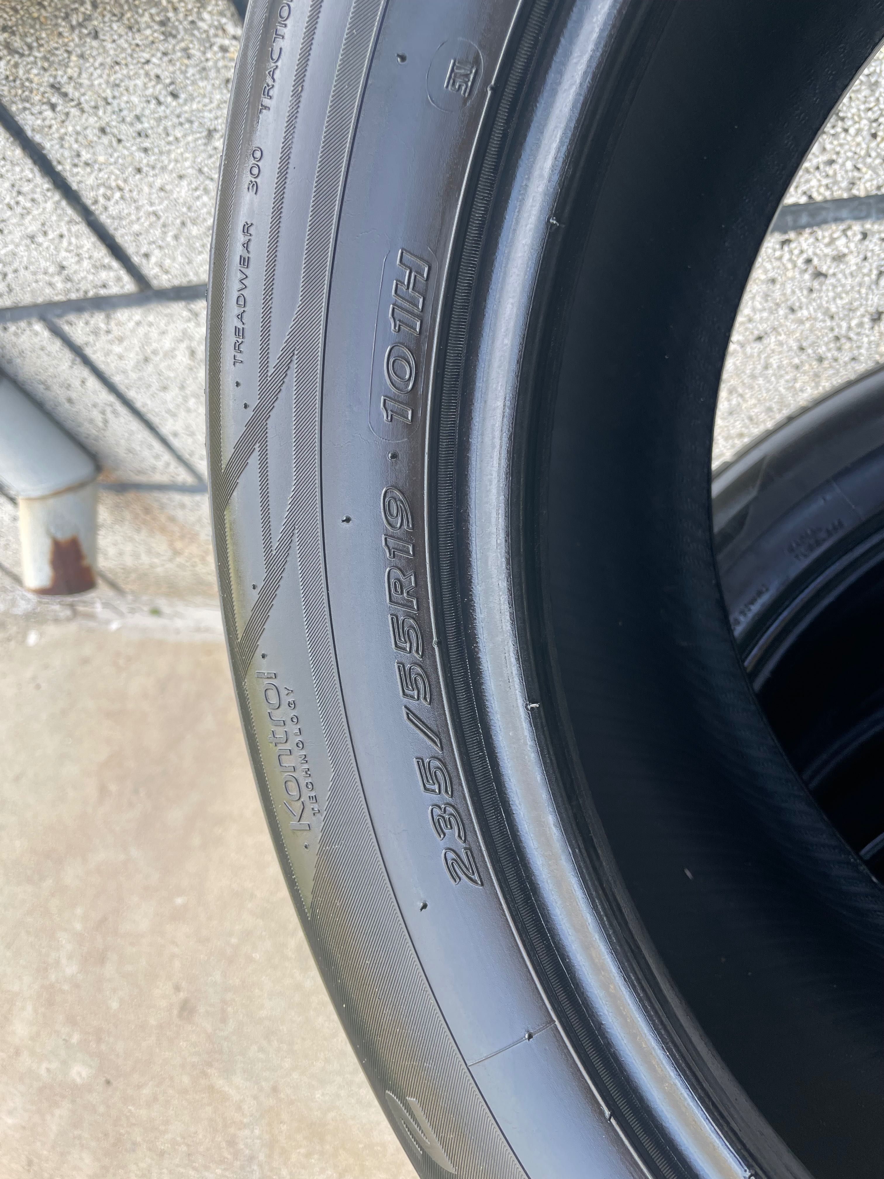 4 бр Летни гуми Hankook!235/55R19