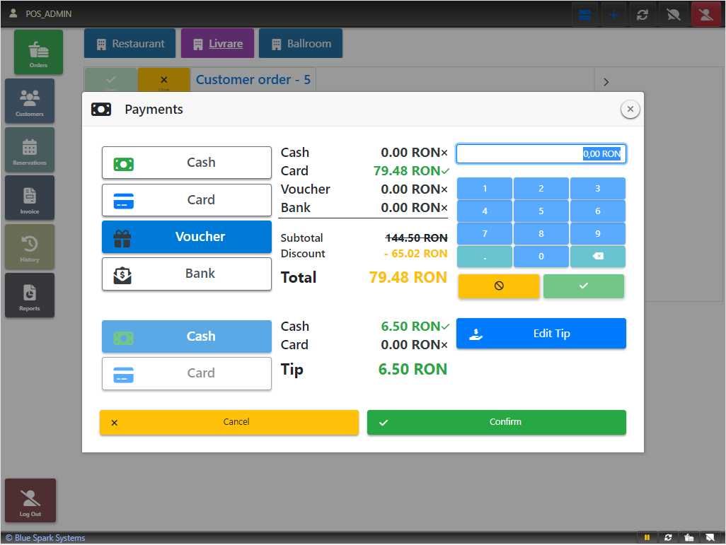 Sistem ERP cu POS si Gestiune (Warehouse Management)