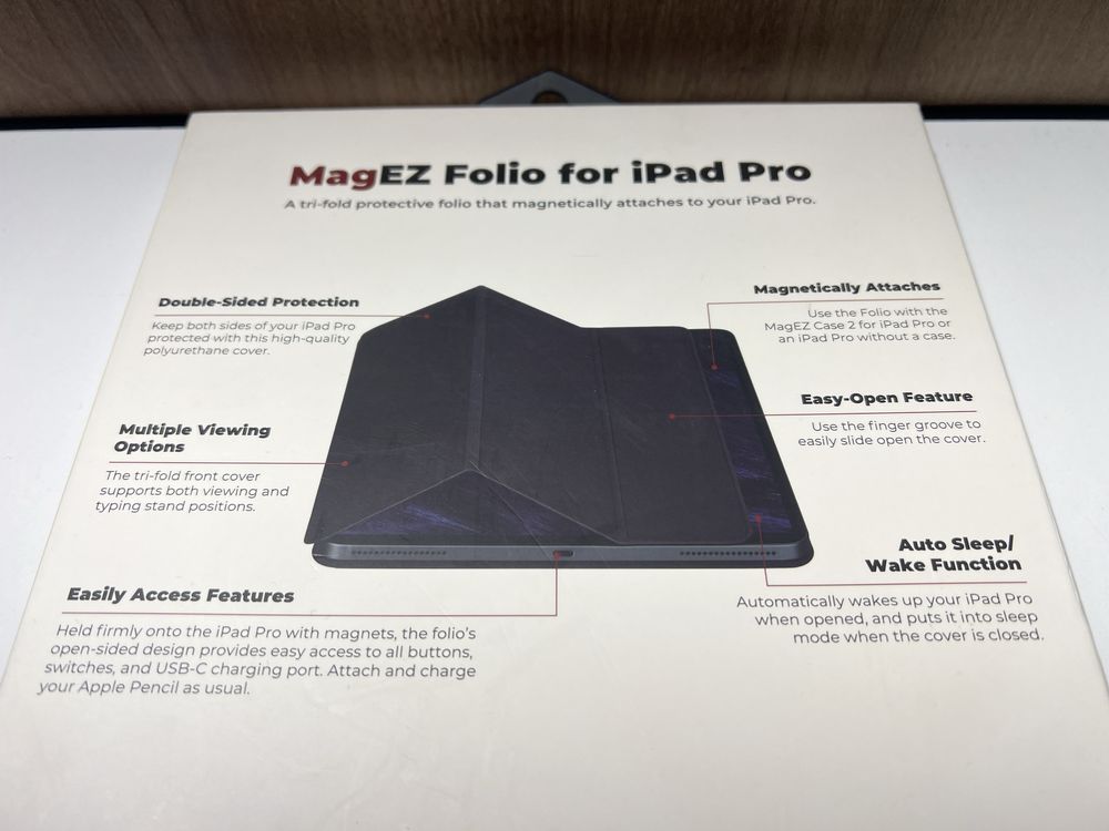 Pitaka MagEZ Folio Case for iPad Pro 11’ (gen 1,2,3&4)