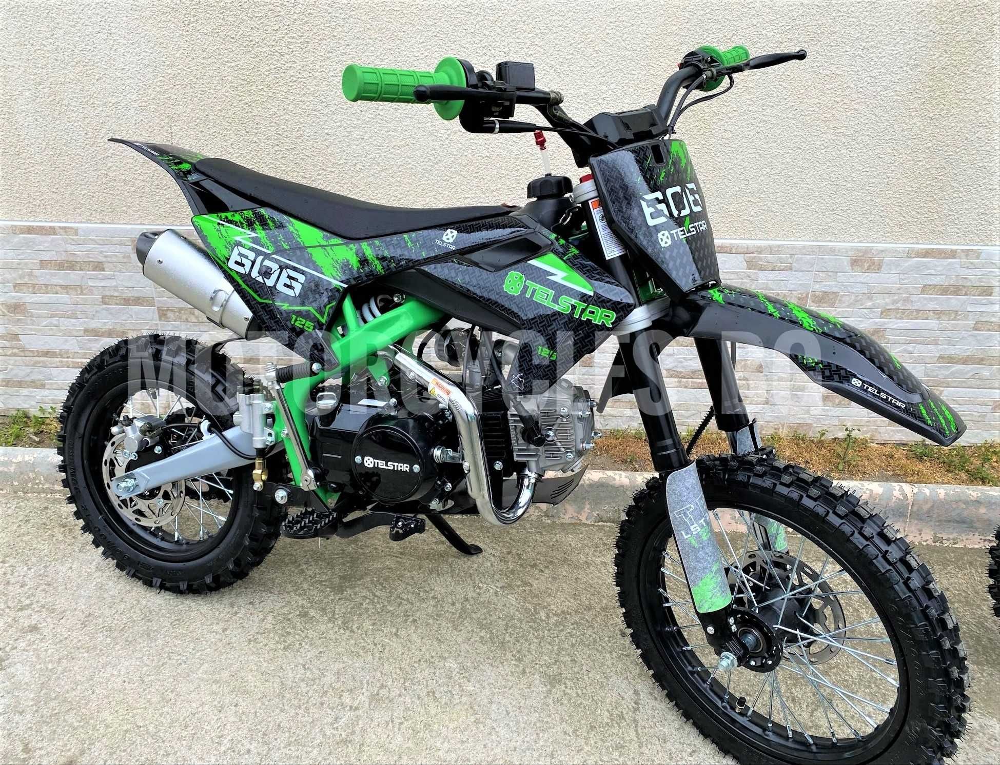 ПРОМО-НОВО ! ! ! КРОСОВ МОТОР GETREA 125CC с усилена рамка модел 2024г