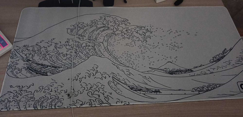 Коврик для мыши 900x400x3 мм (белый) (Новый)