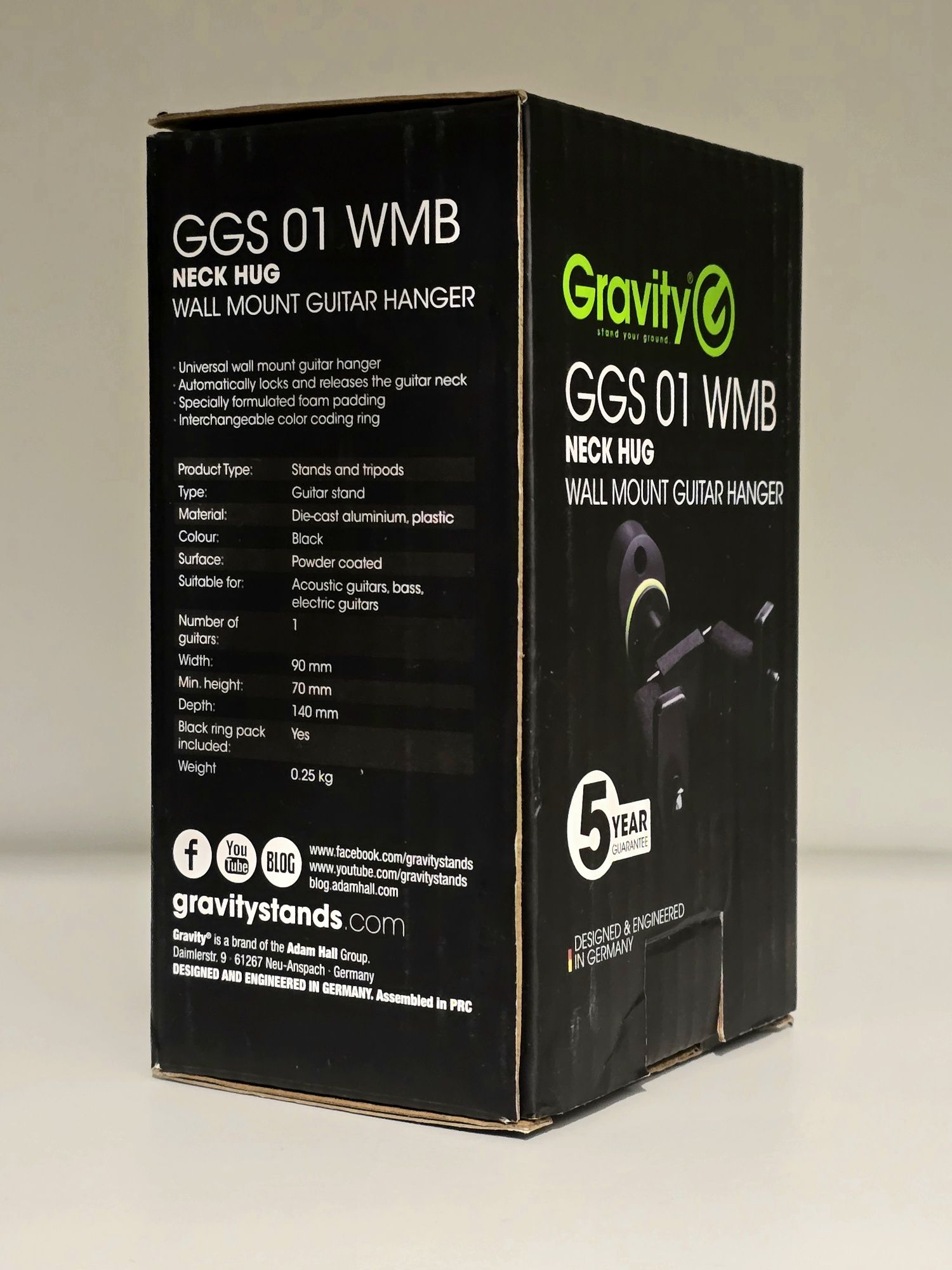 Suport chitarä - Gravity GS 01 WMB