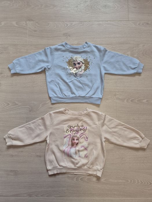 Много запазени суитшърти на H&M за момиче размер 98/104