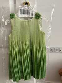 Vand rochie verde eleganta Mayoral marimea 18 luni