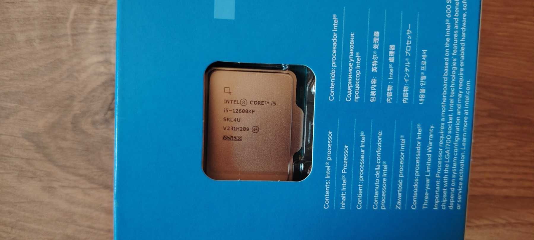 НОВ ! Процесор Intel i5-12600KF 10 Cores 16 Threads (4.9GHz,LGA1700)