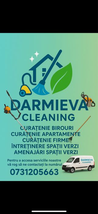 Servicii complete curățenie și întreținere spații verzi