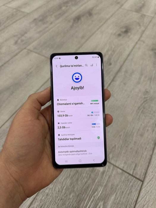 Samsung s20 fe 128 Ekran alishkan
