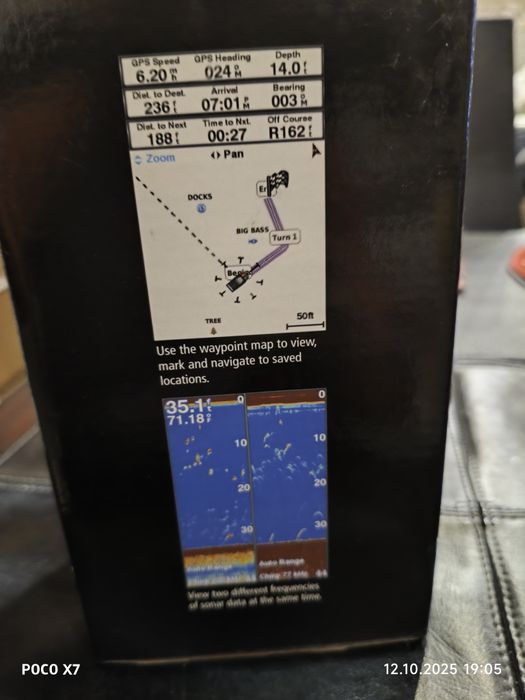 Сонар за риби.Марка Garmin