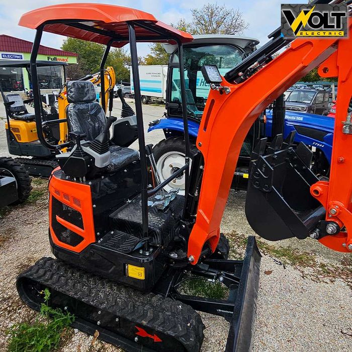 Мини багер 2 тона, с кабина, чупеща стрела, NT-E20