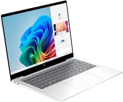 HP OmniBook X 14.0" 2.2K IPS TS Snapdragon X Plus LPDDR5 16GB SSD 512G