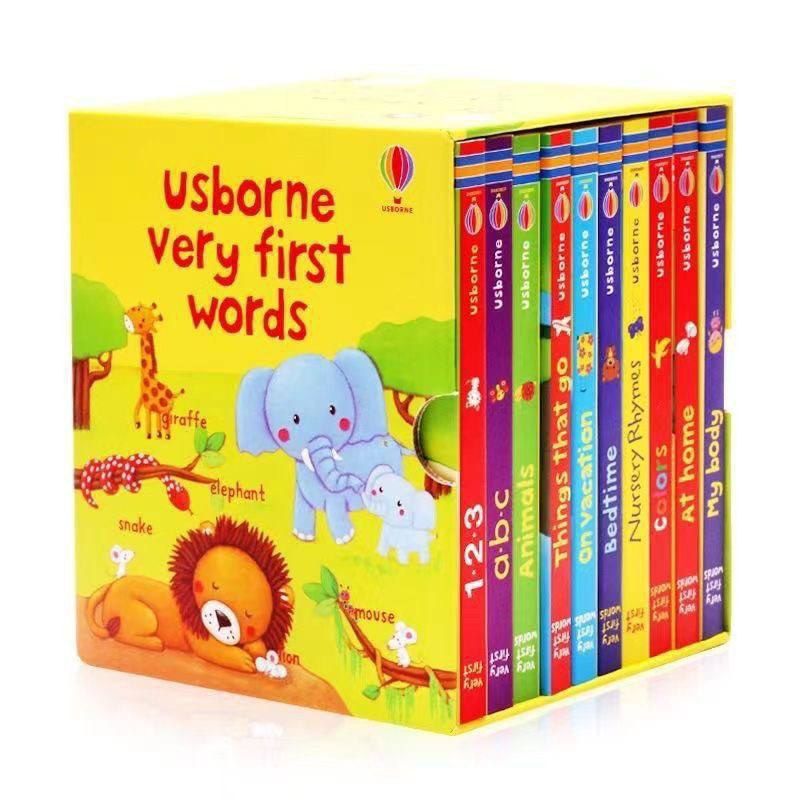 Usborne very first words, английские книжки для малышей