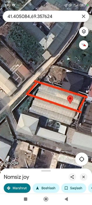 Кибрай тумани Ункоргон 5 сотих йер сотилади