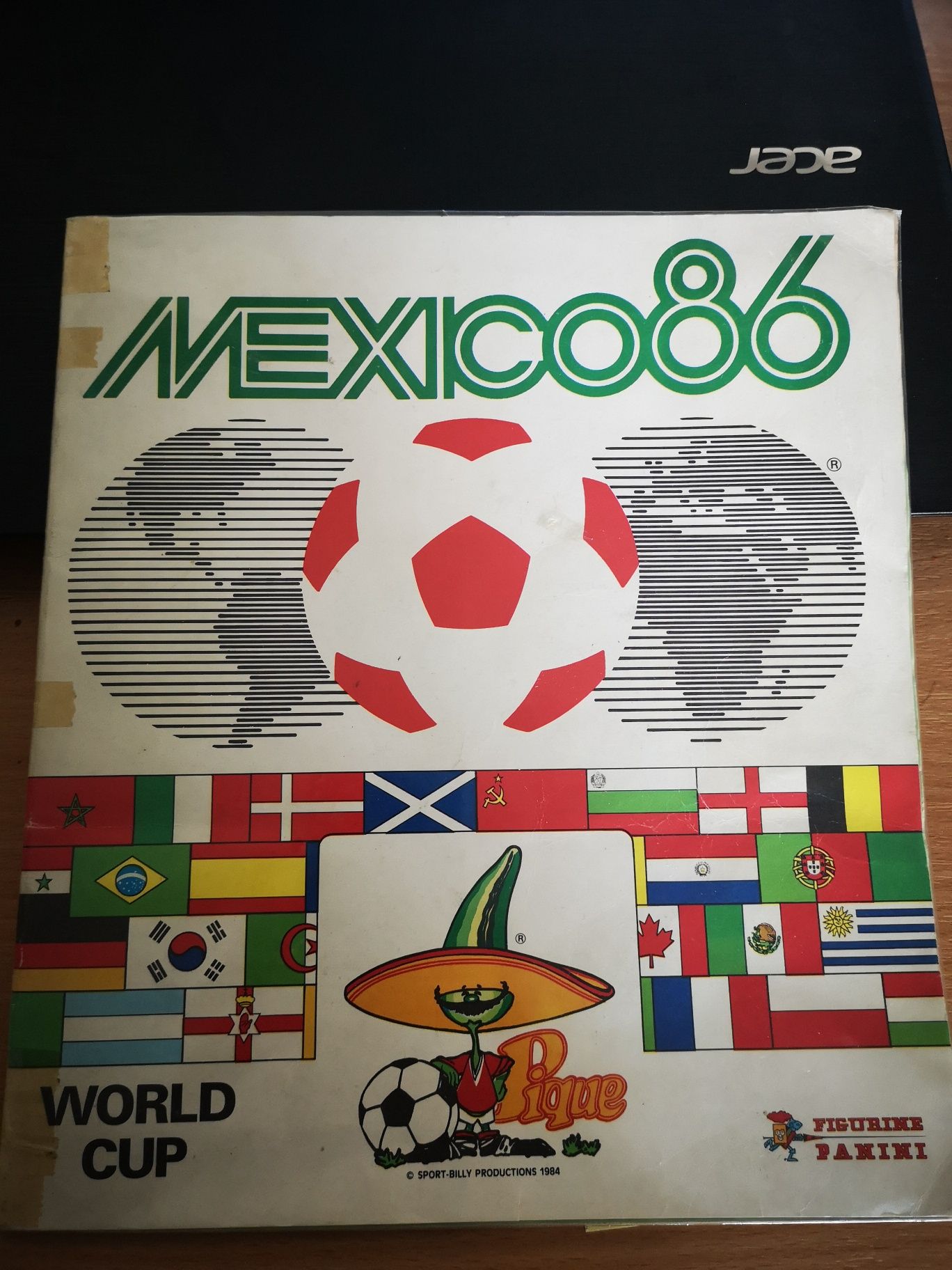 Panini album Mexico 86 Mexic 1986 complet Platini Maradona Rummennigge