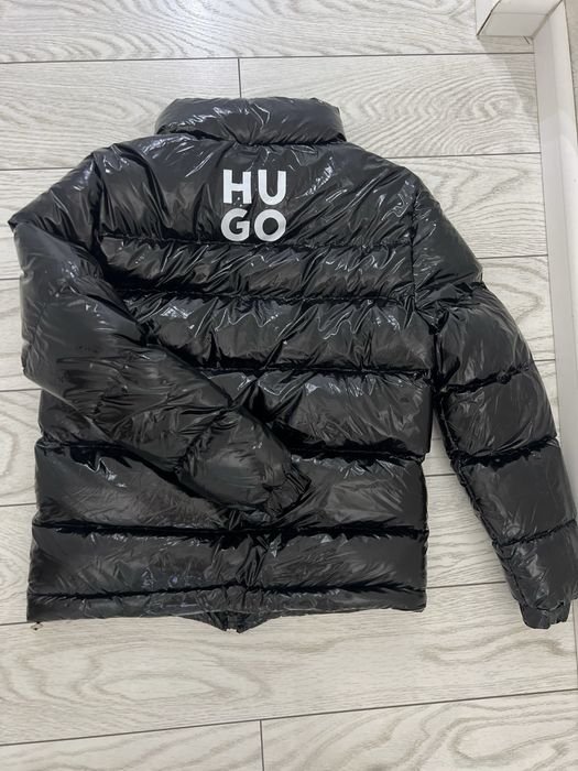 Geaca lucioasa groasa Hugo