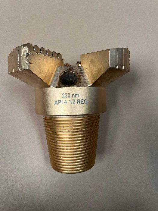 Sape de foraj PDC 230 mm | sapă cu lame, sape cu role