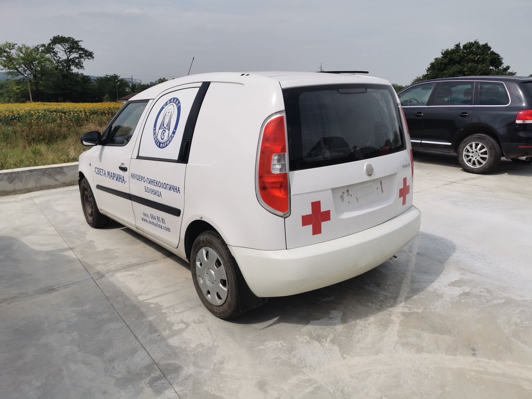 Skoda Praktik 1.4i на части