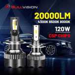 Becuri led HB3/HB4 120w/set 20.000 lumeni/set 6000k