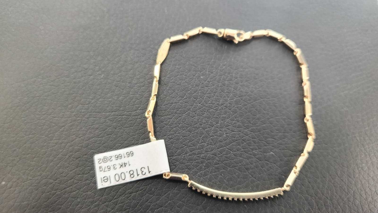 Bratara aur, 14k, 3.67g (b 66166.2 Ag2 Tudor1) Garantie 2 ani