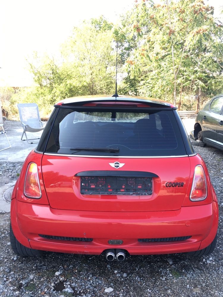 Mini cooper S 1.6i Мини купър 1.6и на части!!