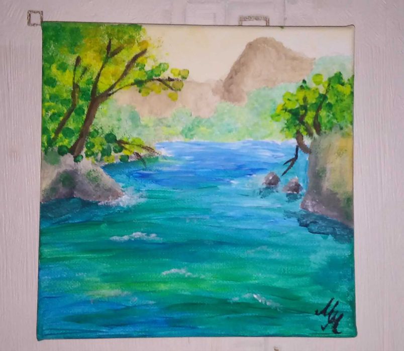 Картина/Графика с туш/ Акварел - авторски