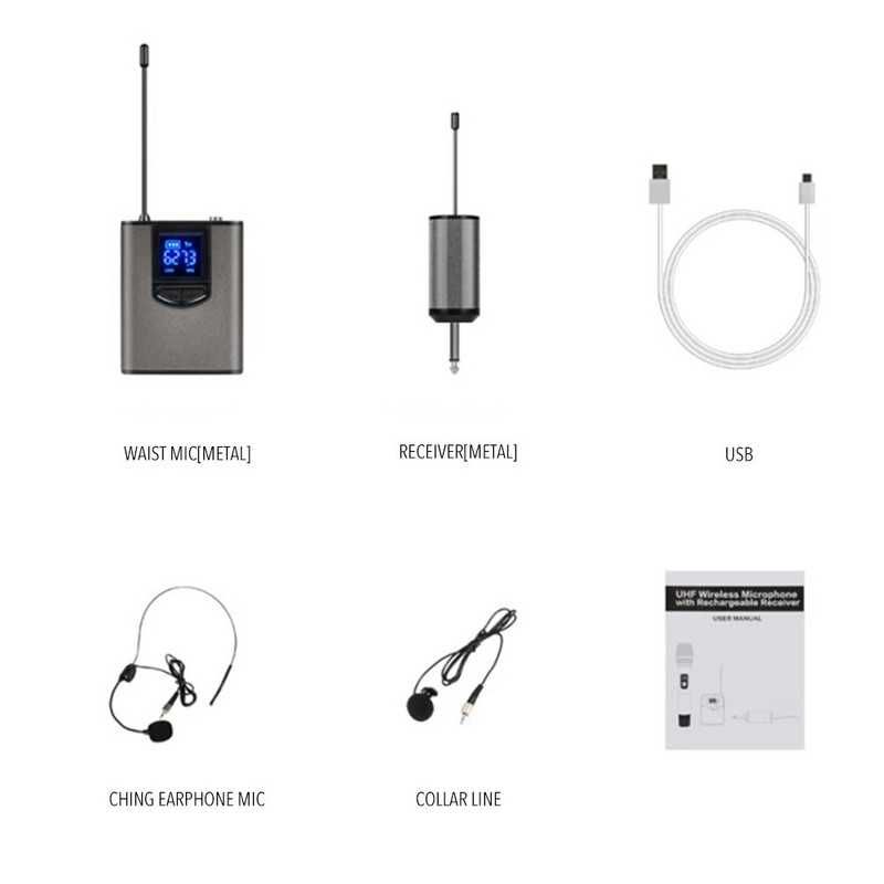 lavaliera fara fir Microfon wireless King Vocal ca Shure Sennheiser