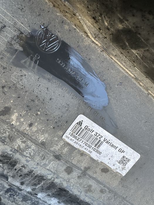 Bară spate vw golf 7 break facelift.cod:5g9807421.m.