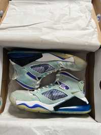 Jordan Mars 270 costume blue suede