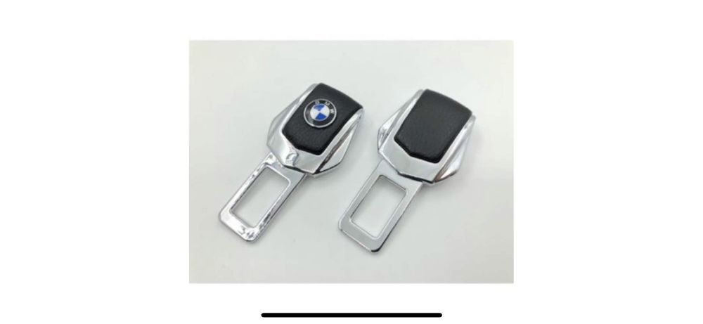Anulator / Blocator Sunet Centura Piele Chrome BMW, Audi, VW, Ford