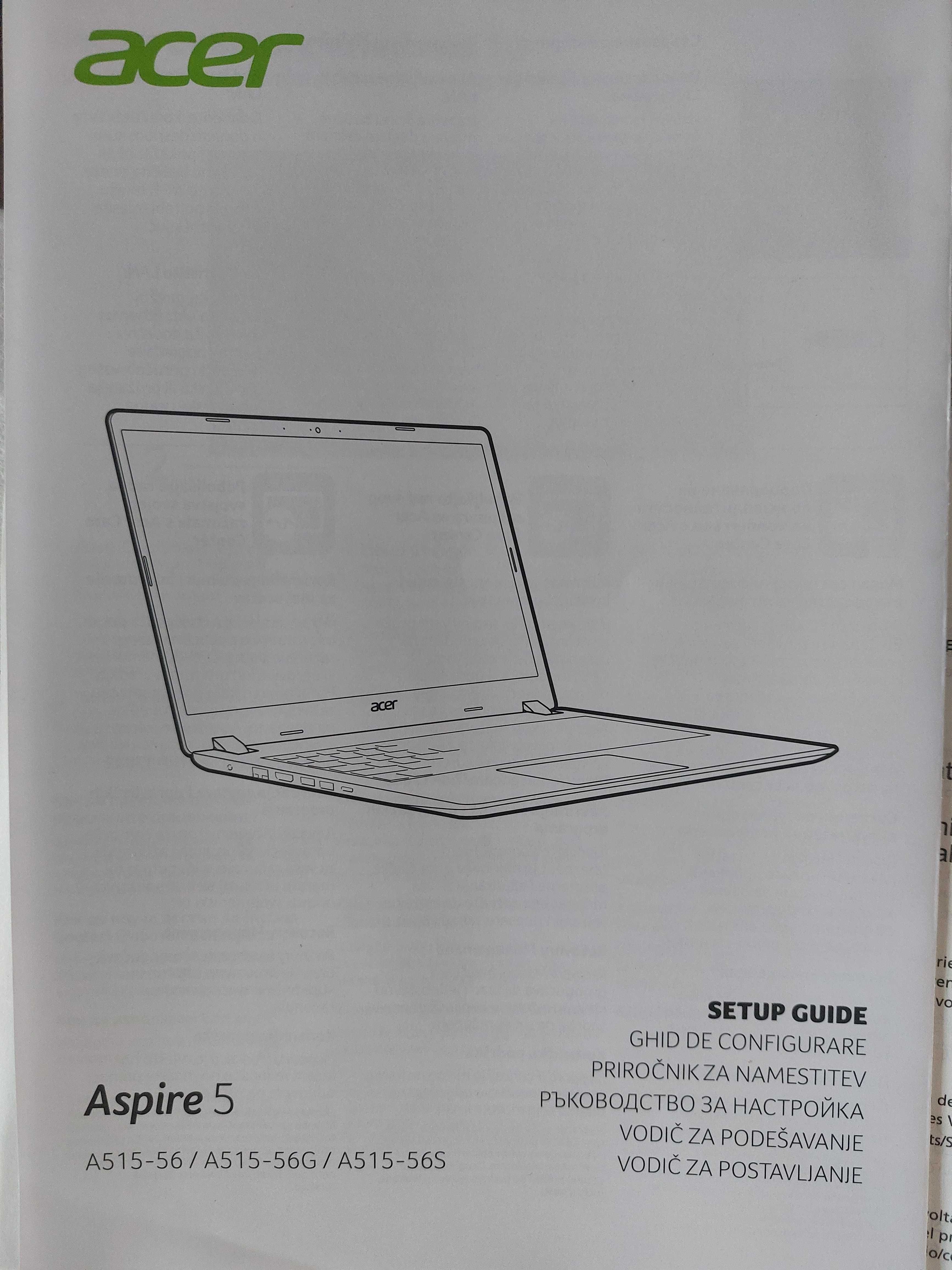 Лаптоп  ACER aspire 5