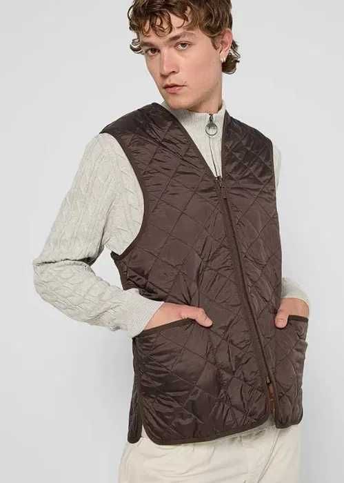 Barbour, Vestă matlasată, Maro, M