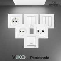 Viko/Panasonic розетки и выключатели optim dona rozetka vkluchatl