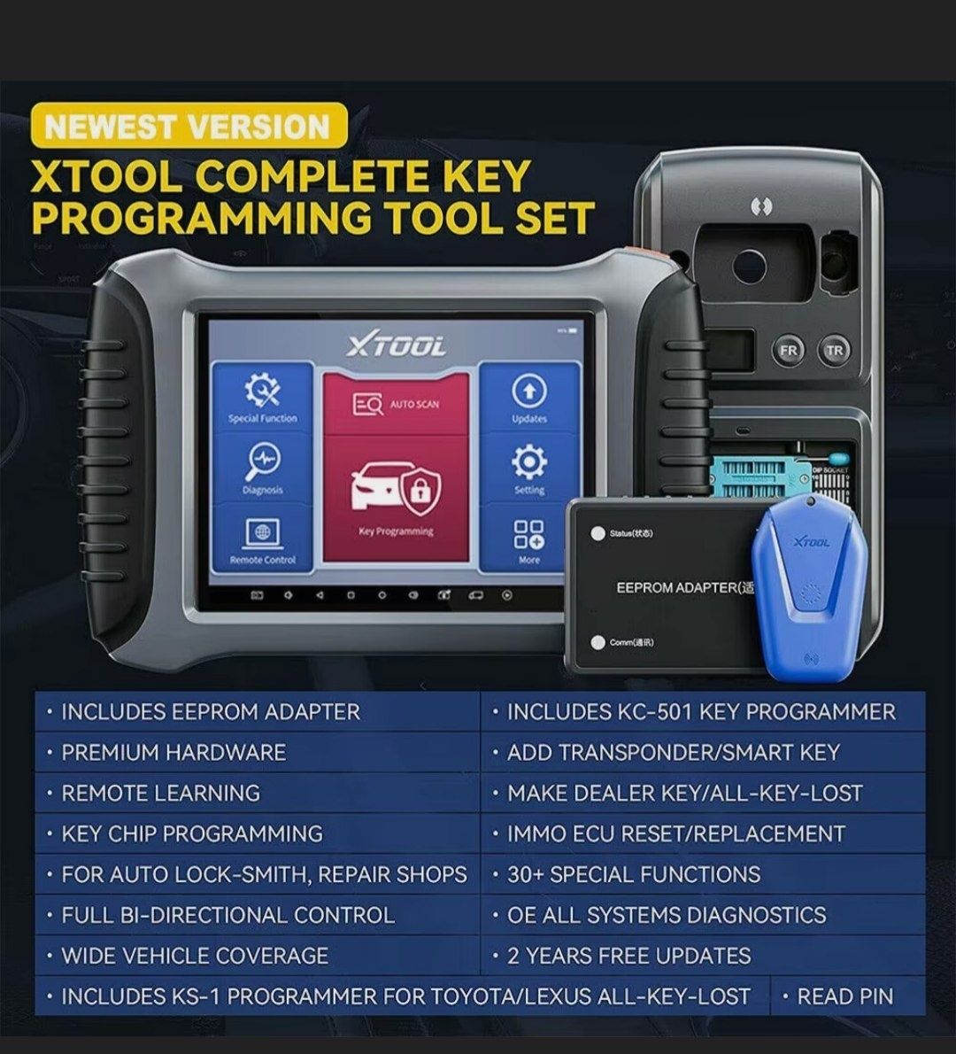 Xtool Pad3 Se ключь Программирование