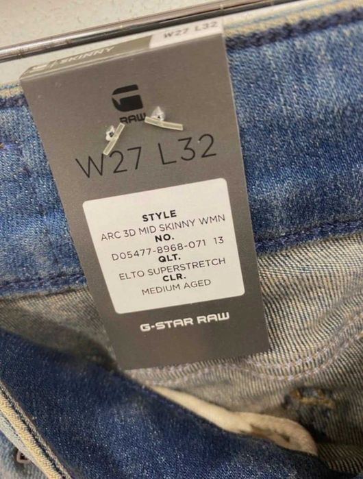 G-STAR RAW Нови оригинални дамски дънки