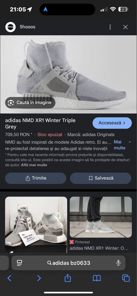 Adidas NMD originali 45-1/3