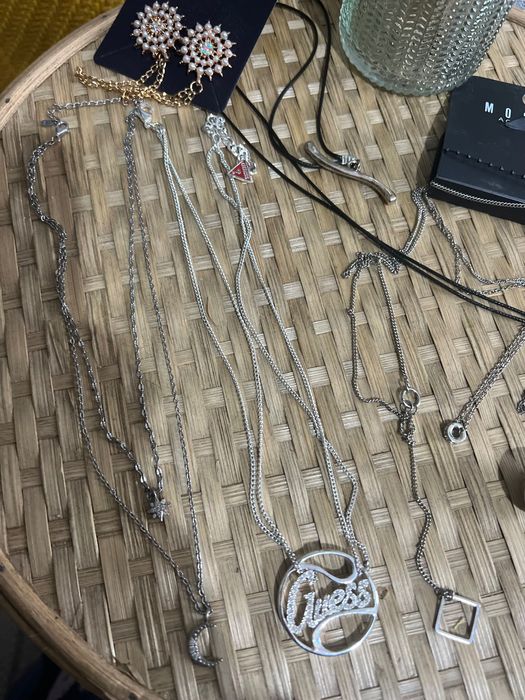 Set bijuterii lanț guess și unele de argint