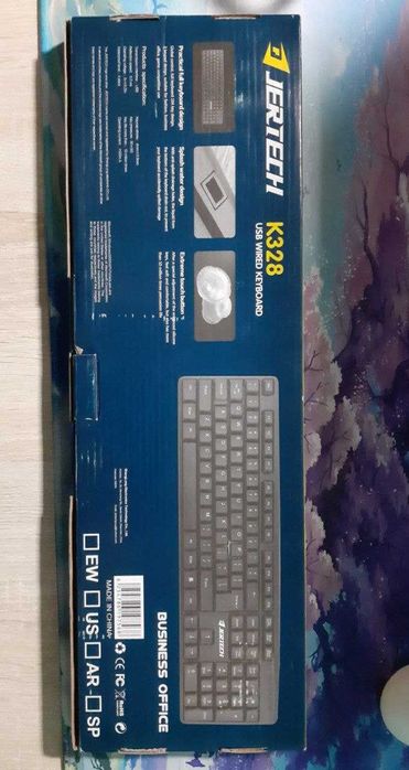 Klaviatura Jertech K328 usb wired keyboard